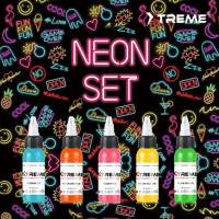 Тату краска Xtreme Ink Neon Set